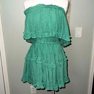 Strapless romper. Brand new. Never worn